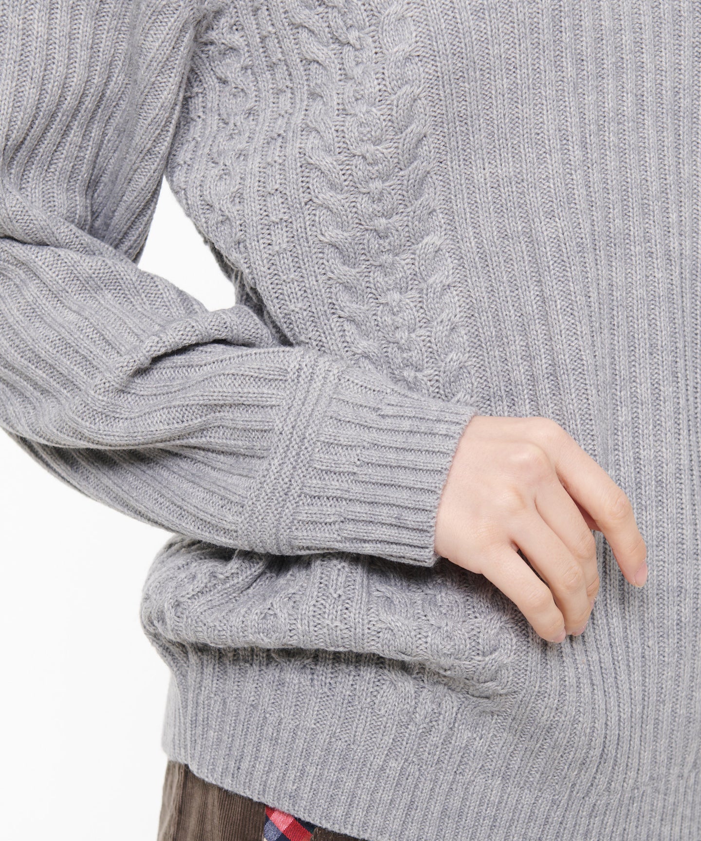 Arnold Palmer シェア ミックスパターン ニットプルオーバー